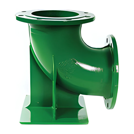 Curva 90° com Flanges e Pé PAM Saint-Gobain