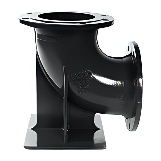 Curva 90° com Flanges e Pé PAM Saint-Gobain