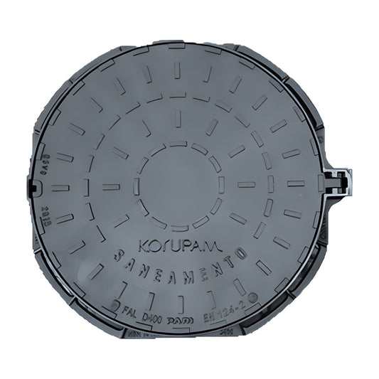 Tampão Korupam D400 Redondo DN 600 PAM Saint-Gobain
