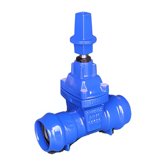 Válvula Gaveta GTW Cunha Emborrachada com Bolsas para PVC PBA DN 50 a 100 PAM Saint-Gobain