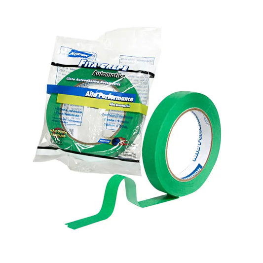 Fita Crepe 18Mmx40m Automotiva Verde Norton