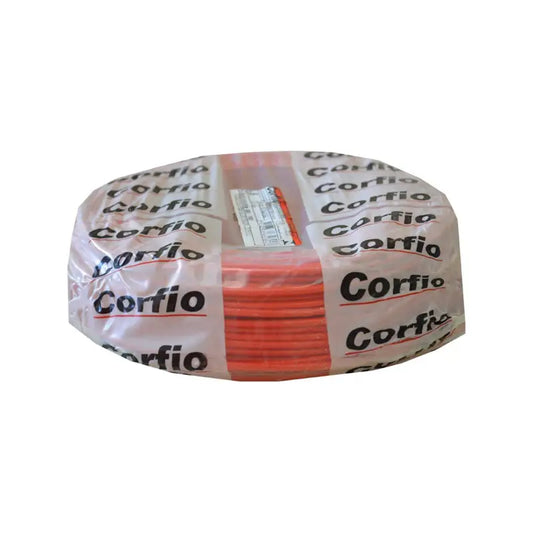 Fio Sólido 6,00Mm Vermelho Corfio 100M