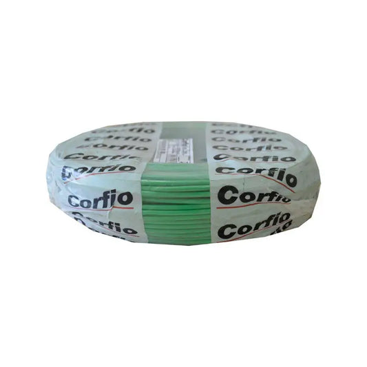 Fio Sólido 6,00Mm Verde Corfio 100M