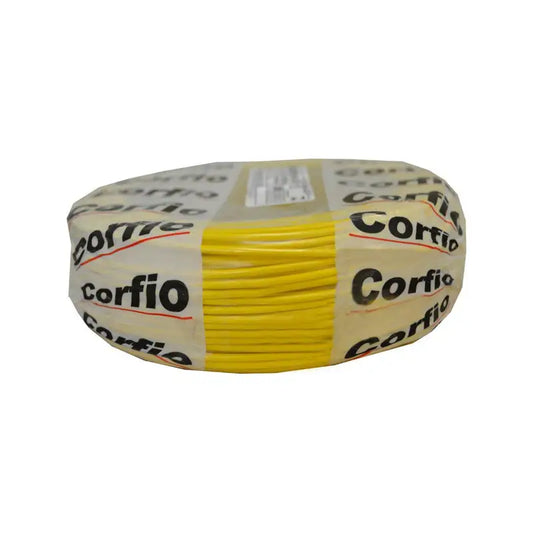 Fio Sólido 1,50Mm Amarelo Corfio 100M