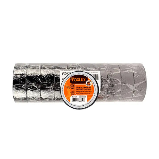 Fita Isolante 5Mx19mm Foxlux C10