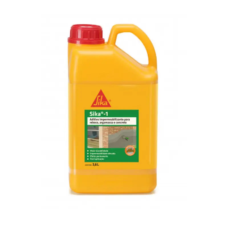 Impermeabilizante Argamassa 3,6L Sika 1 C4