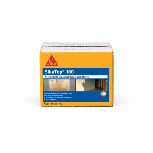 Impermeabilizante Caixa D'água 18Kg Sikatop 100