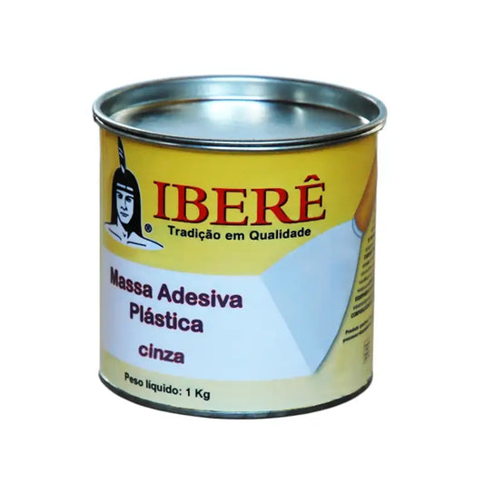 Massa Plástica Cinza Iberê 12X1kg