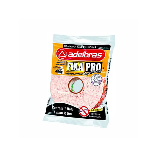 Fita Dupla Face Banana 19X5 Profissional Adelbras