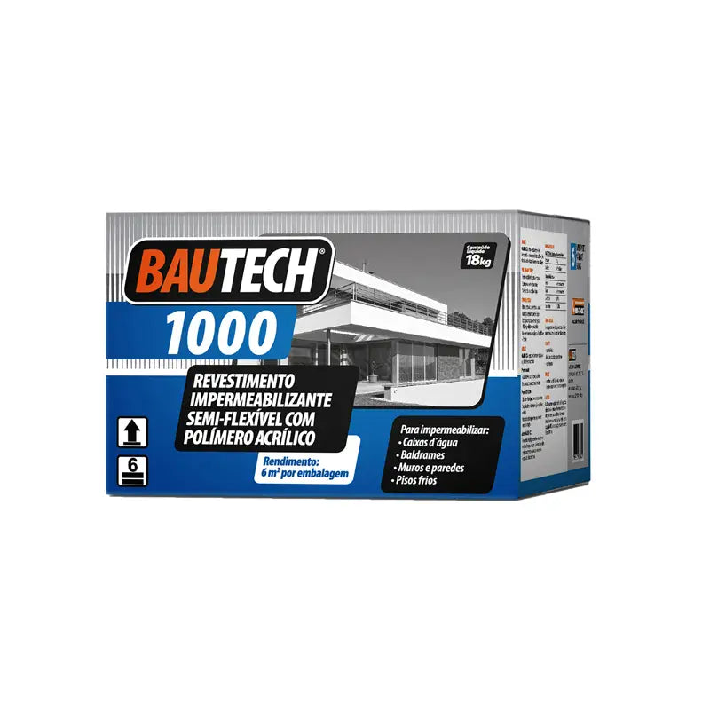 Impermeabilizante Caixa D'água 18Kg Bautech 1000