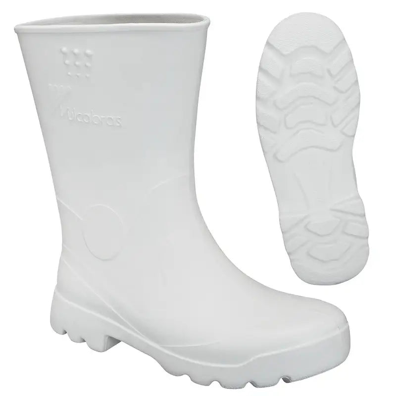 Bota Vulcabras Eva Branca Cano Médio S/Forro 39