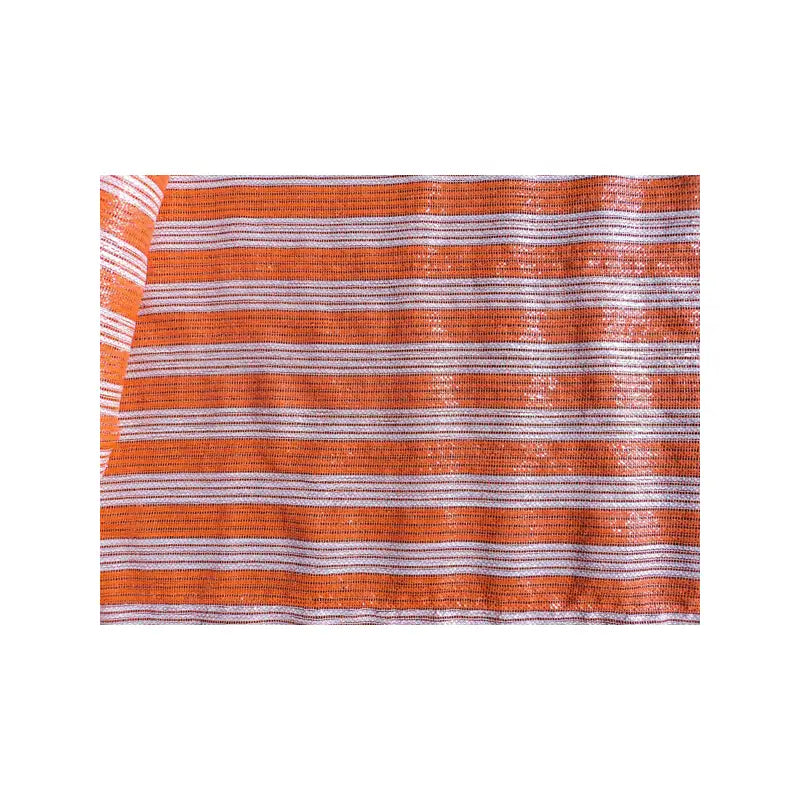 Tela Tapume 1,20X50 Laranja/Branca Novaplast