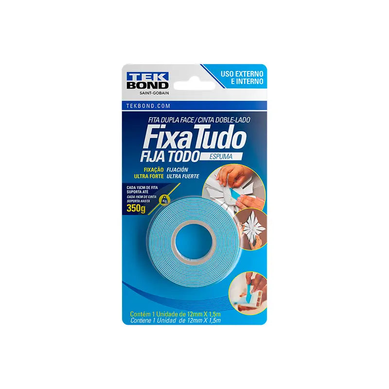 Fita Dupla Face Banana 12X1,5 Tekbond En