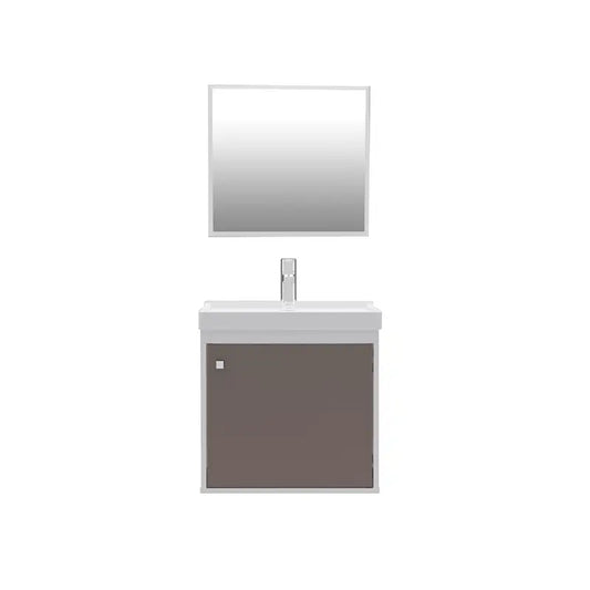 Gabinete Banheiro C/Espelho Branco Giandu 40Cm