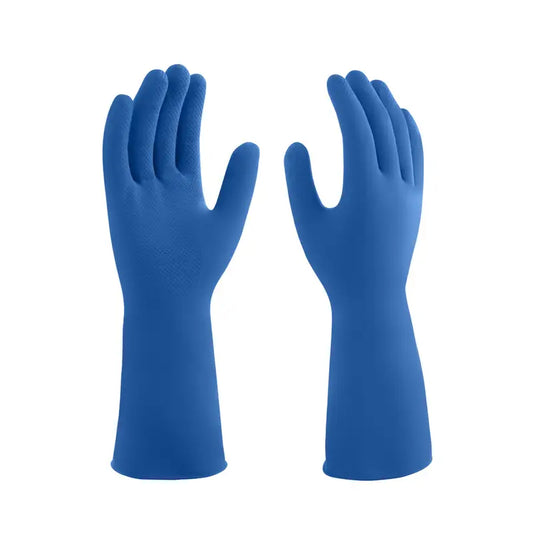 Luva Látex Azul Antiderrapante G Mucambo C10