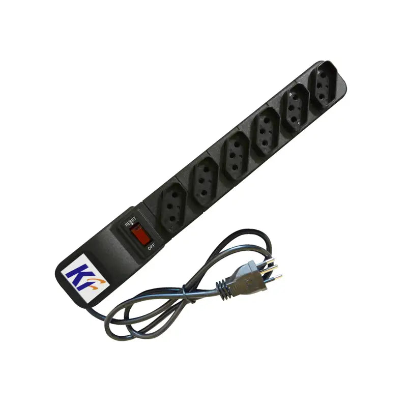 Filtro Linha 6 Tomadas Bivolt Rearme Kf