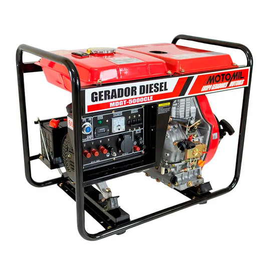 Gerador Diesel 5000W Trifásico 127/220 Motomil