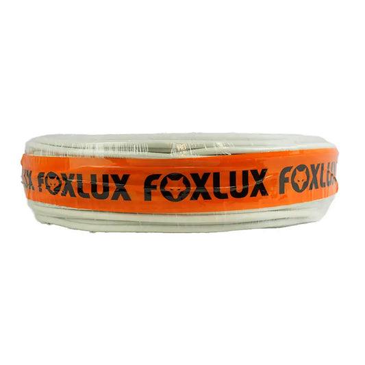 Fio Antena Tv Coaxial Rígido 59 67 Branco Foxlux 100M
