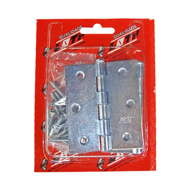 Dobradiça Zincada Galvanizada 3,0X2,5 Loth C3