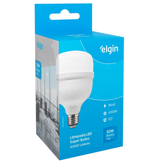 Lâmpada Led 50W 6500K Elgin