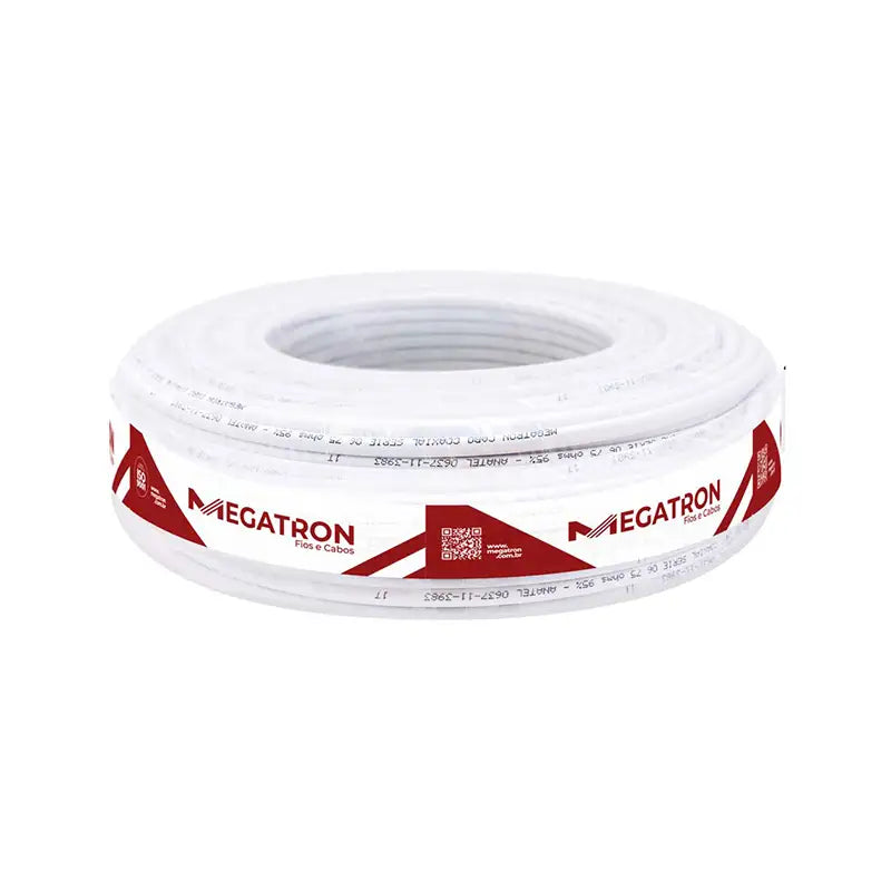 Fio Antena Tv Coaxial Rgc6 95Bc Mega 100M