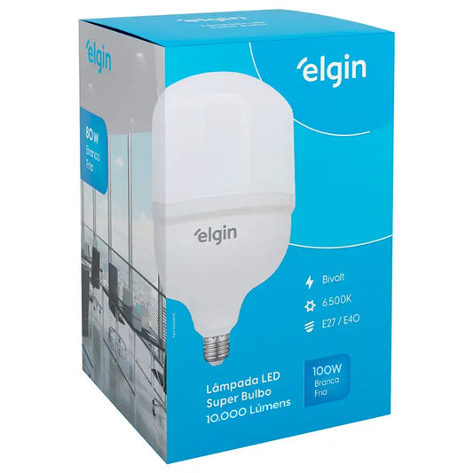 Lâmpada Led 100W 6500K E27/E40 Elgin