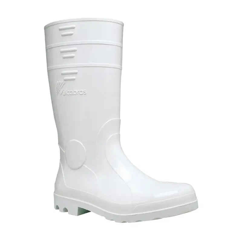 Bota Vulcabras Branca Pvc Cano Longo C/Forro 46/7