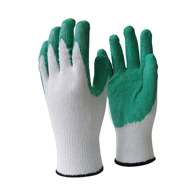 Luva Malha Banhada Látex Verde 8 M Cg Carbografite
