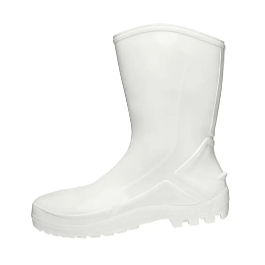 Bota Vulcaflex Branca Pvc Cano Médio C/Forro 38