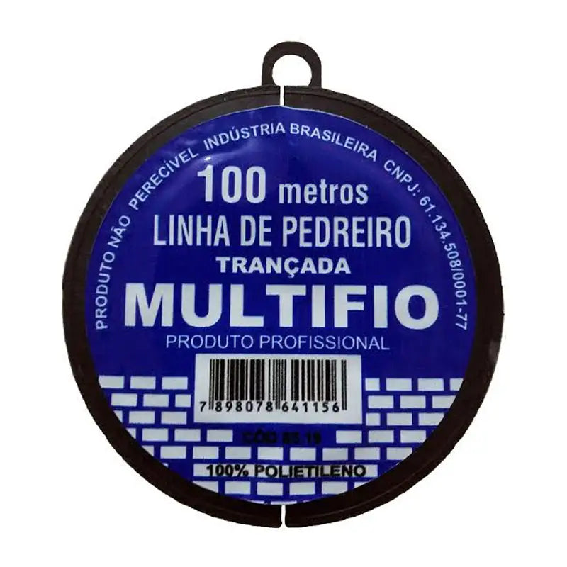 Linha Pedreiro Trançada 100M Multifio