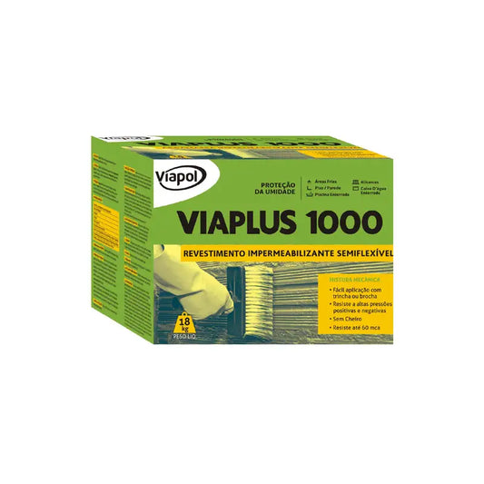 Impermeabilizante Caixa D'água 18Kg Viaplus 1000