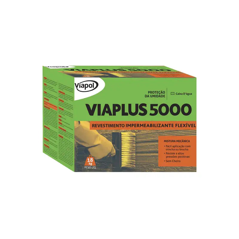 Impermeabilizante Caixa D'água 18Kg Viaplus 5000