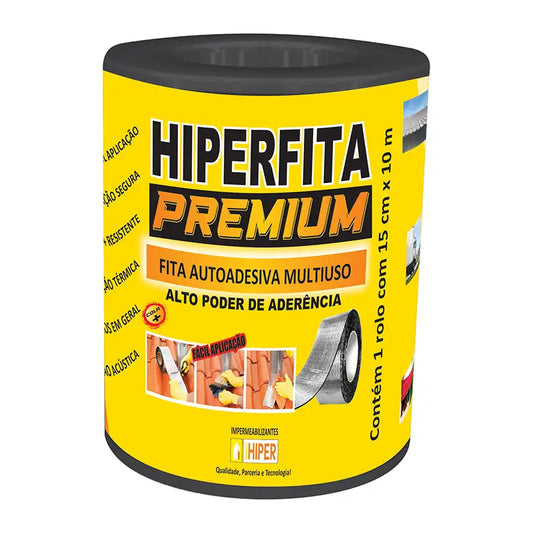 Impermeabilizante Fita 0,15X10m Hiper Alumínio Premium