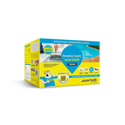 Impermeabilizante Caixa D'água 18Kg Tecplus Qtzolit 7000