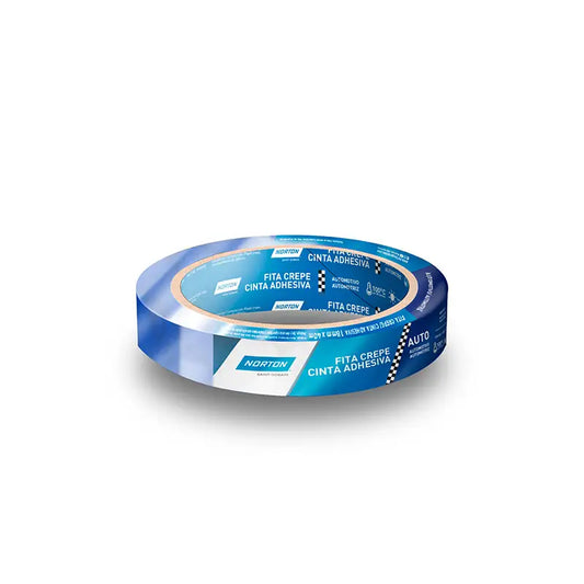 Fita Crepe 18Mmx40m Automotiva Azul Norton