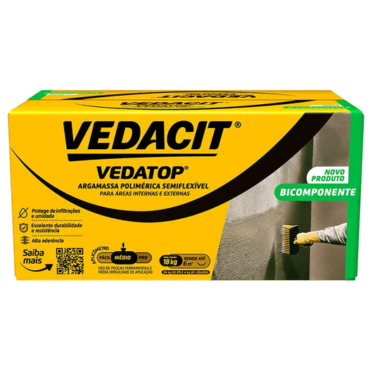 Impermeabilizante Caixa D'água 18Kg Vedatop 1000