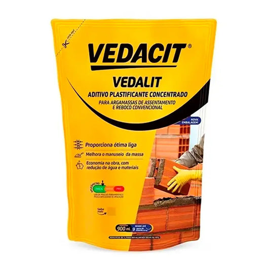 Impermeabilizante Argamassa 900Ml Plastificante Vedacit