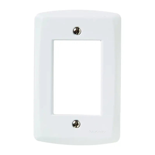Placa 2X4 C/3 Postos Branca Lux2 Tramontina