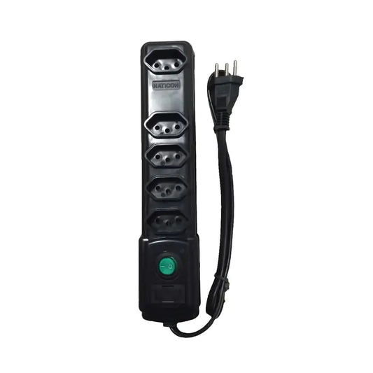 Filtro Linha 5 Tomadas Bivolt C/Fusível Naticon