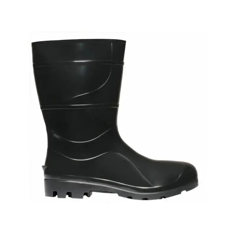 Bota Garra Preta Pvc Cano Médio S/Forro 44/5