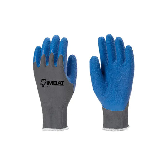 Luva Malha Banhada Látex Azul 10 Xg