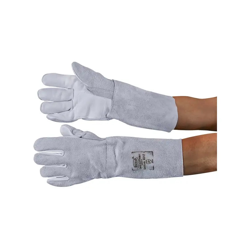 Luva Vaqueta Cano Longo Mista 20Cm Zanel