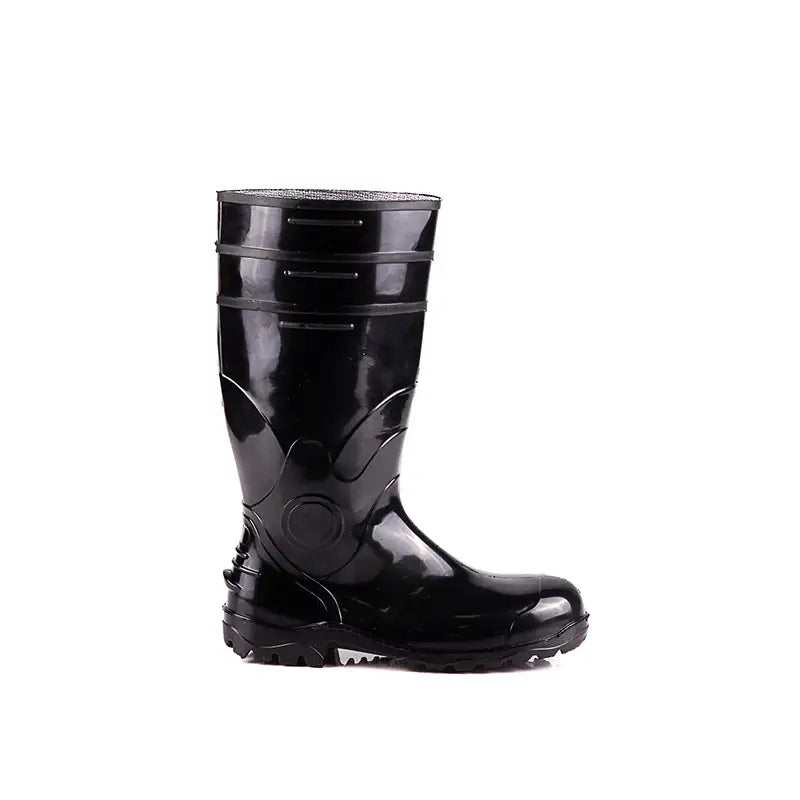 Bota Bracol Preto Pvc Cano Longo S/Forro 41
