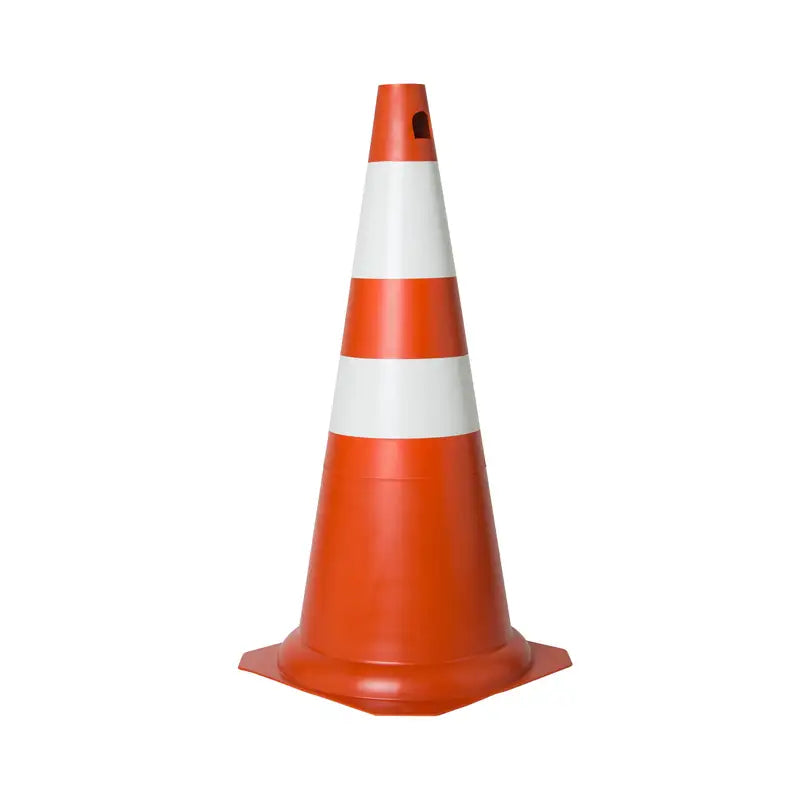 Cone Sinalizador 75Cm Laranja/Branco Kteli