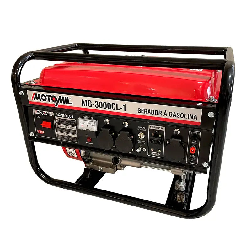 Gerador Gasolina 2800W Motomil 4T Manual Retrátil