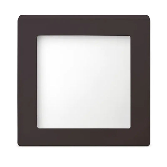 Luminária Led24w Sobrepor Quadrada 6500K Pretot Elgin