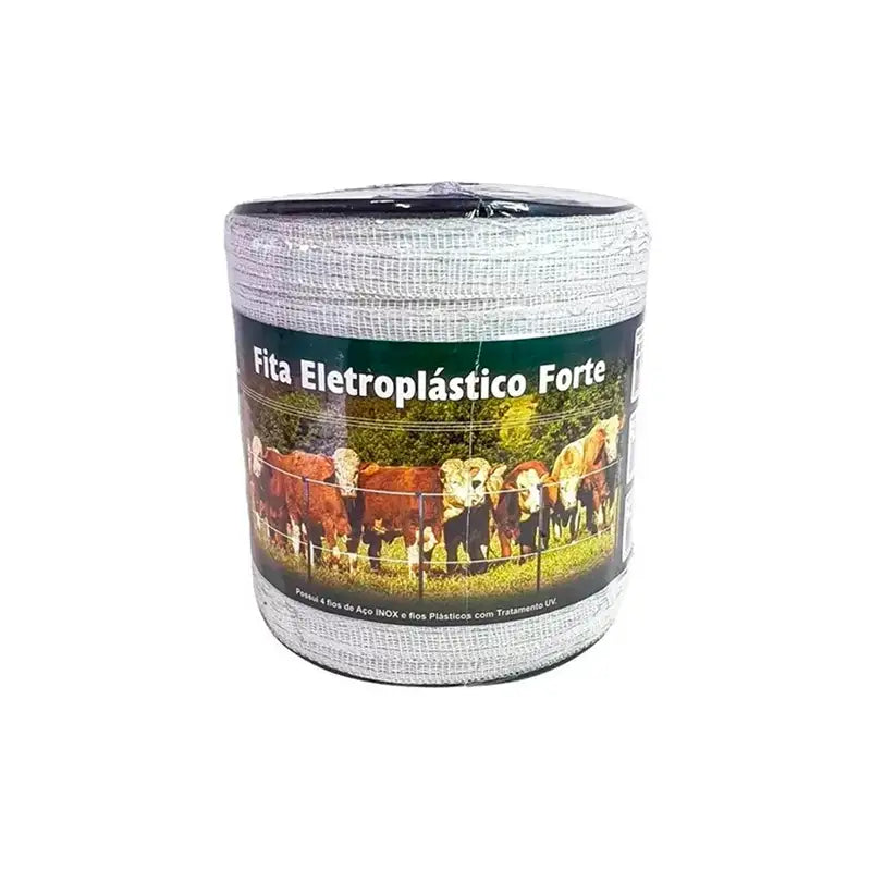 Fio Eletroplástico 12Mm Inox Fita Marcal 200M