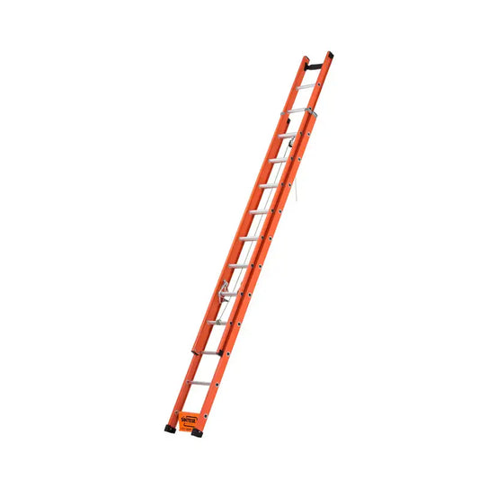 Escada Extensível 18 A 31 Degraus Fibra Vidro 5,7X9,6M Síntese