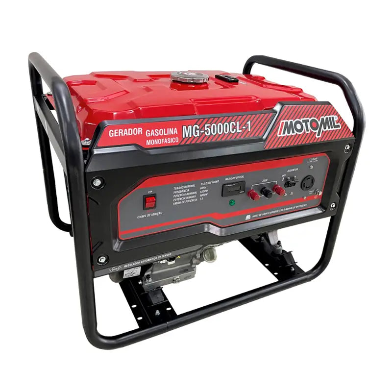 Gerador Gasolina 6000W Motomil 4 Tempos 14Hp