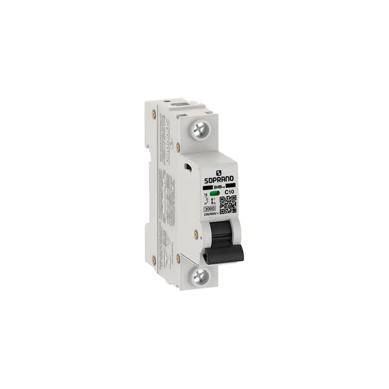 Disjuntor Unipolar 63A Branco Din Soprano C12